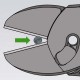 Бокорезы 180 мм, фосфатированные, обливные ручки, двойной шарнир TwinForce KN-7371180