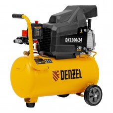 Компрессор воздушный DK1500/24, Х-PRO 1.5 кВт, 230 л/мин, 24 л Denzel (58063)