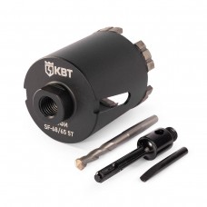 Коронка SF-72/65 5T с адаптером SDS-Plus серия ПРОФИ (КВТ) (102561)