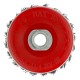 Щетка для УШМ Heavy Duty, 80 мм, М14, чашка, крученая проволока 0.5 мм Matrix (74670)