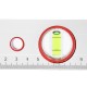 Уровень алюминиевый, 1200 мм, 3 глазка, линейка Sparta (331325)