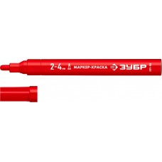 Маркер-краска МК-400 красный, 2-4 мм ЗУБР 06325-3