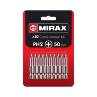 Биты PH2, 50 мм, 10 шт MIRAX 26271-2-50-10