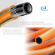 Поливочный шланг FLEX 3, 3/4, 50 м, 20 атм, из термоэластопласта, трёхслойный, армированный, гибкий, PROLine GRINDA 429008-3/4-50