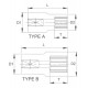 Головка торцевая spline 9 мм 3/8 Licota P3009