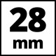 Перфоратор Einhell TE-RH 950 5F,SDS-plus,950Вт,2ск,0-1200/2600об/мин,28мм,3Дж,2 патрона,кейс E-Box (4257978)