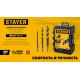 Мешки мусорные строительные особопрочные черные HEAVY DUTY STAYER 300 л 10 шт 39157-300  