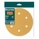 KRAFTOOL Giraffe GOLD-6 225 мм, Р240, шлифовальный круг на липучке, 6 отв. (35652-240)