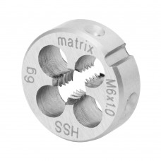 Плашка М6 х 1 мм, Р6М5 Matrix