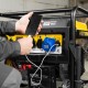 Генератор бензиновый PS 70 EA, 7.0 кВт, 230 В, 25 л, коннектор автоматики, электростартер Denzel (946894)