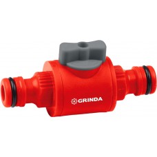 Штуцерный клапан GV-1, регулирующий, ударопрочный пластик GRINDA 8-426349_z01