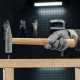 Молоток слесарный, 500 г, квадратный боек, деревянная рукоятка Россия