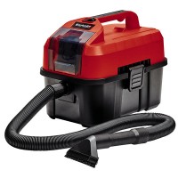 Пылесос д/вл и сух уборки Einhell PXC TE-VC 18/10 Li, 18В,90мБар,10л,без АКК и ЗУ (2347160)