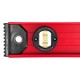 Уровень алюминиевый Рельс, 1200 мм, 3 глазка, усиленный Matrix (34012)