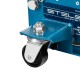 Домкрат гидравлический подкатной 3 т, быстрый подъем, Low profile quick lift, 75-505 мм, профессиональный STELS