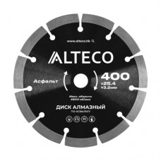Диск алмазный по асфальту 400*25,4 ALTECO, шт