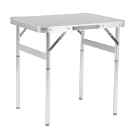 Стол складной алюминиевый, столешница МДФ, 600 х 450 х 250/590 Camping Palisad (69582)