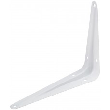 Уголок-кронштейн белый 125х150 мм (0,7 мм) (66021)