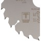 Диск пильный по дереву с тефлоновым покрытием 24Т, CUTOP Profi plus, 165 х 1,3/2,0 х 30/25,4/20/16 мм (75-16524Т)