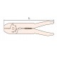 Клещи обжимные (кримпер) 200 искробезопасные сплав BeCu 257B-1002, HORTZ
