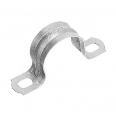 Скоба металлическая двухлапковая, 25 мм, 100 шт Сибртех (48193)