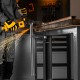 Струбцина F-образная, 100x400мм, кованая Denzel (20471)