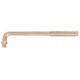 Рукоятка угловая 1 BeCu искробезопасная 121-1008, HORTZ