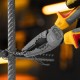 Плоскогубцы комбинированные, диэлектрические трехкомпонентные рукоятки до 1000 В, 180 мм Denzel (17086)