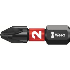 Бита ударная PH 2 x 25 мм алмаз 1/4 C6.3 Impaktor серия 851/1 IMP DC PH Wera WE-057616
