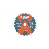 Диск пильный по дереву 235мм х 30 мм, 24Т, SENIX