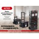 Ящик пластиковый 481 х 332 х 233 мм (19) с 3 органайзерами и 18 ячейками STACKNROLL KETER 38406