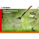 Садовые грабли GS-14 WOOD, 445 х 95 х 1300 мм, 14 витых зубцов, углеродистая сталь, антикор. покрытие, черенок дерев. высш. сорт GRINDA 39581-14