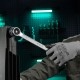 Ключ комбинированный, 25 мм, CrV, матовый хром Stels