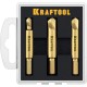 Набор экстракторов поврежденного крепежа, 3 шт KRAFTOOL 26770-H3