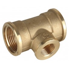 GENERAL FITTINGS внутренняя резьба 1? - 1/2? - 1, латунь, переходной тройник (51061-1-1/2-1)