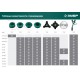 Катушка для триммера М8 Х 1.25 LH ЗУБР КТ-8 71101