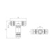 Коннектор кабельный FFC-32/3Р-IP68 (Fortisflex) (89669)