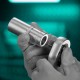 Головка торцевая удлиненная, 22 мм, шестигранная, CrV, под квадрат 1/2 Stels