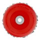 Щетка для УШМ Heavy Duty, 125 мм, М14, чашка, крученая проволока 0.5 мм Matrix (74674)
