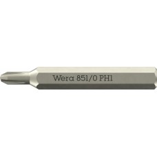 851/0 Micro Phillips Бита крестовая, PH 1 x 30 мм, хвостовик шестигранный 5/32