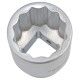 Головка, 1, 41 мм, торцевая, 12-гранная, GARWIN PRO, 610775-41
