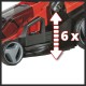 Газонокосилка акк Einhell PXC GE-CM 36/36 Li,2х18В,BL,2х4.0Ач,2хЗУ,85-75мм,6ст,40л (3413230)
