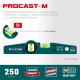 Литой уровень PROCAST, 250 мм KRAFTOOL 34717-025