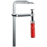 Струбцина цельнометаллическая classiX 400/120, 5 кН, деревянная ручка GS40 BE-GS40