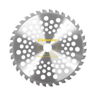 Нож с зубцами из твердого сплава Anti-kick 40/255/25,4(SRM-330ES/SRM-350ES,4605,T433,T523,T437,T517) (C5121)