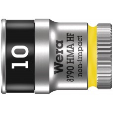 Головка торцевая 6-гранная 10 x 23 мм 1/4 с фиксацией Zyklop серия 8790 HMA HF Wera WE-003725
