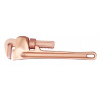 Ключ трубный американский 30x250 искробезопасный сплав BeCu 131-1004, HORTZ