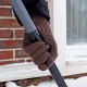 Перчатки трикотажные, двойные, полушерстяные, с ПВХ покрытием, Сибртех (68634)