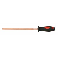 Напильник круглый 9,5х300мм BeCu искробезопасный 219-1008, HORTZ