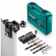Кондуктор 3-в-1 для эксцентриковых стяжек и шкантов Woodsniper 101 KRAFTOOL 30072